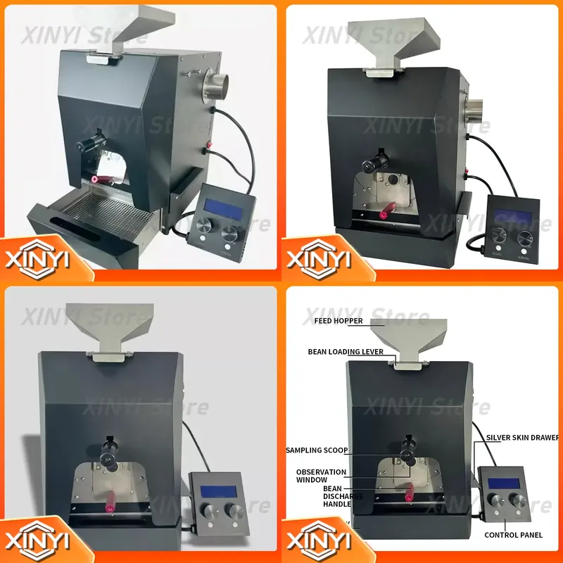 Coffee.Equipment Parts - آلة تحميص حبوب القهوة الكهربائية التجارية