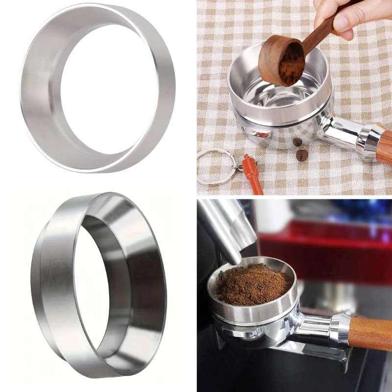 Dosing Funnel Ring - قمع جرعات الإسبريسو من الفولاذ المقاوم