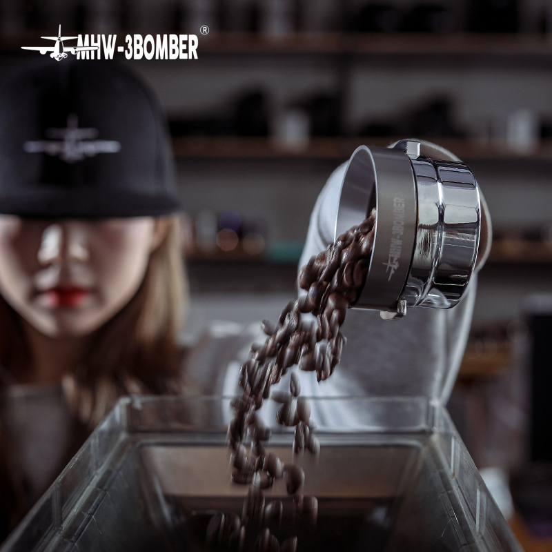 حلقة توزيع القهوة MHW-3BOMBER  - مراجعة Dosing Funnel Ring وسعره