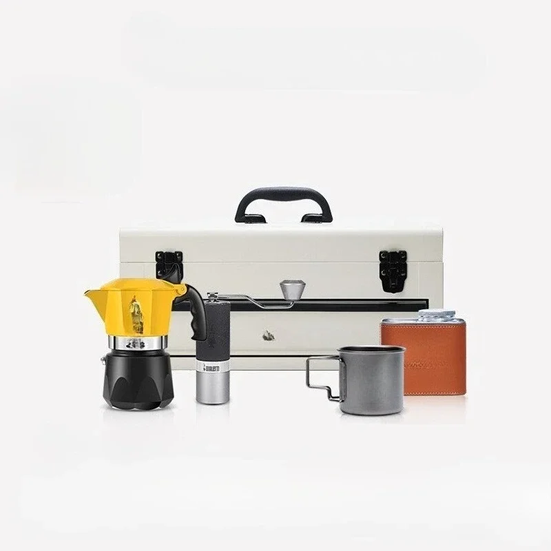 صندوق قهوة للتخييم مع وعاء موك - مراجعة Coffee.Equipment Parts وسعره
