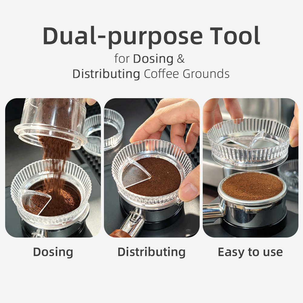 حلقة توزيع القهوة المغناطيسية  - مراجعة Dosing Funnel Ring وسعره