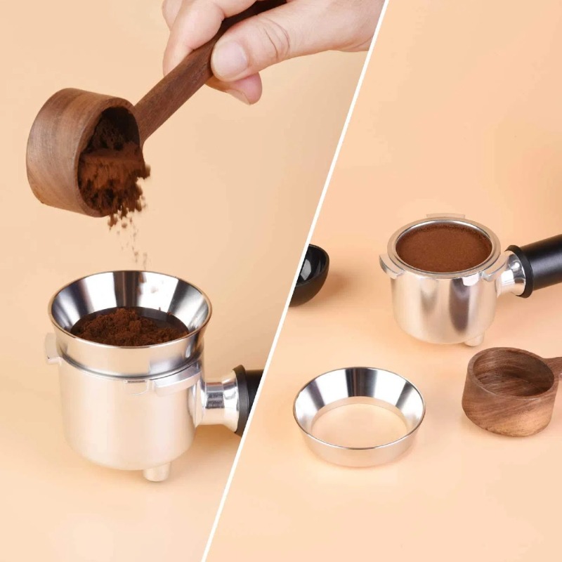 قمع جرعات الإسبريسو من الفولاذ - مراجعة Dosing Funnel Ring وسعره