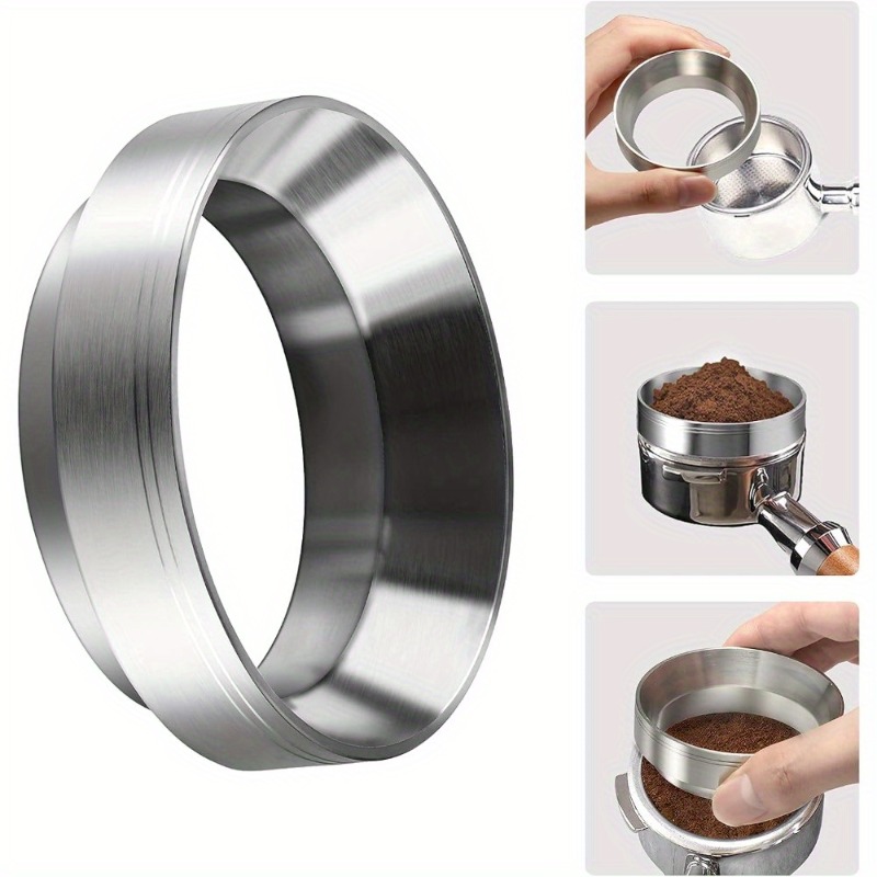 قمع جرعات الإسبريسو من الفولاذ - مراجعة Dosing Funnel Ring وسعره