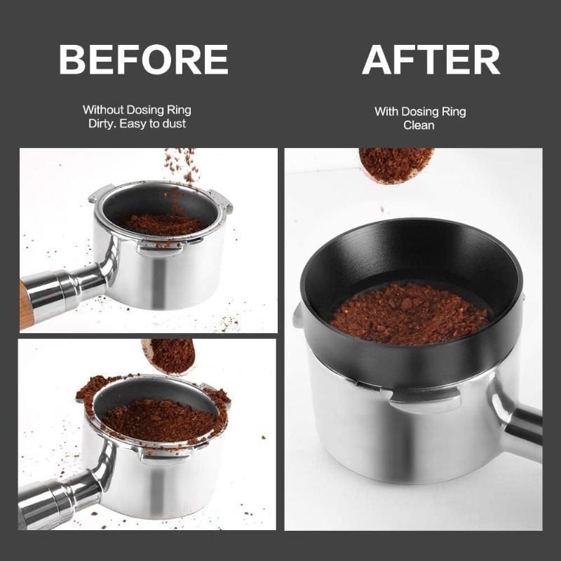 قمع جرعات الإسبريسو من الفولاذ - مراجعة Dosing Funnel Ring وسعره